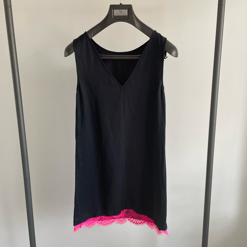 American Retro Marianne Dress -Black Mini Dress